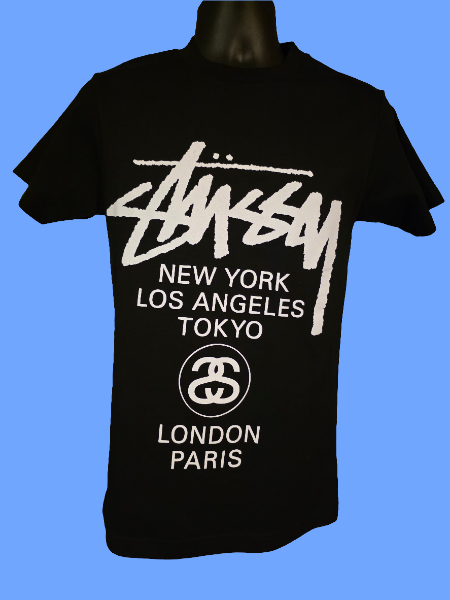 Men's Size Small Stussy World Wide Tee Shirt