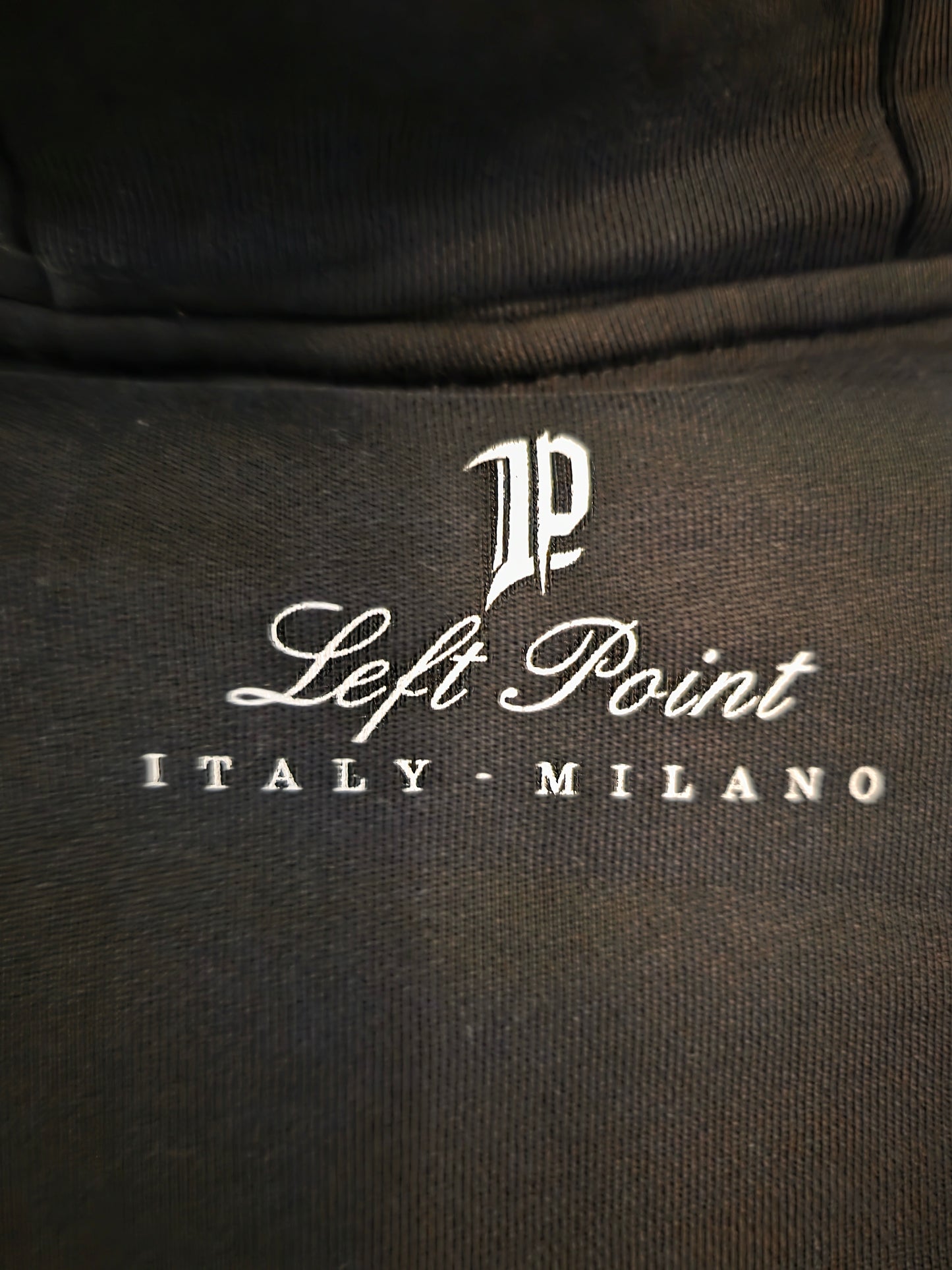 Left Point Tupac Hoodie with Rhinestones