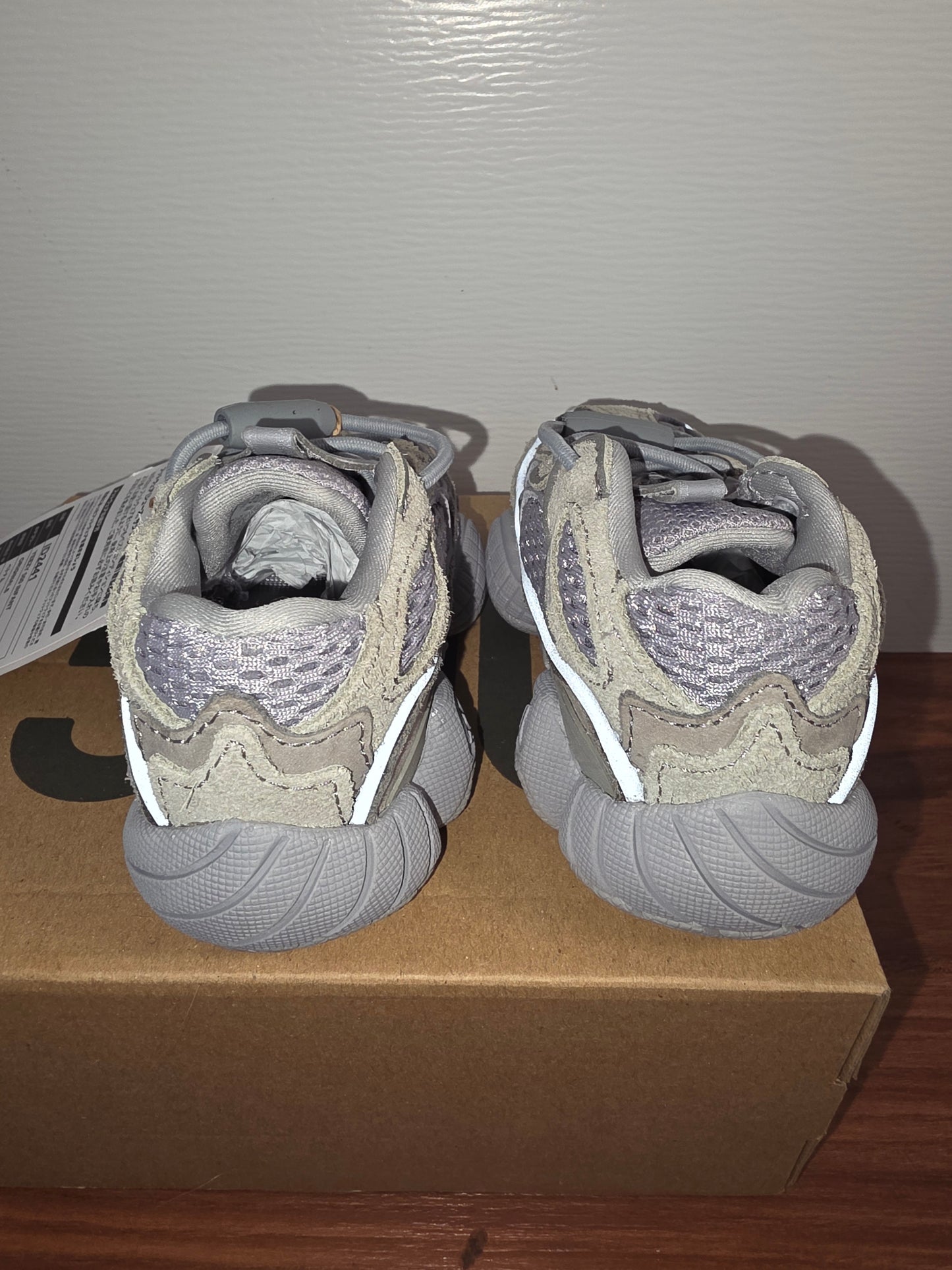 Yeezy 500 Infant (ID2441) Stone Salt New with Box