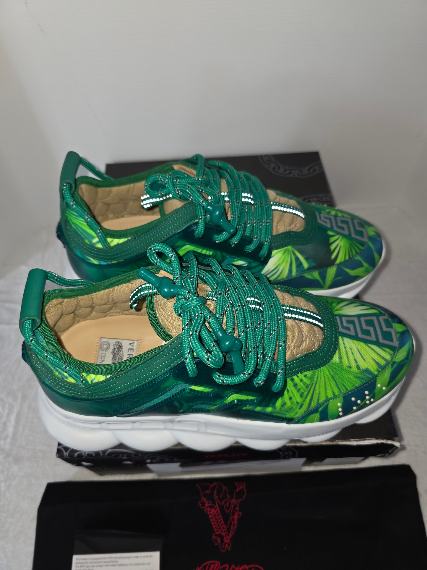Concepts × Versace Chain Reaction M Leather Trainers