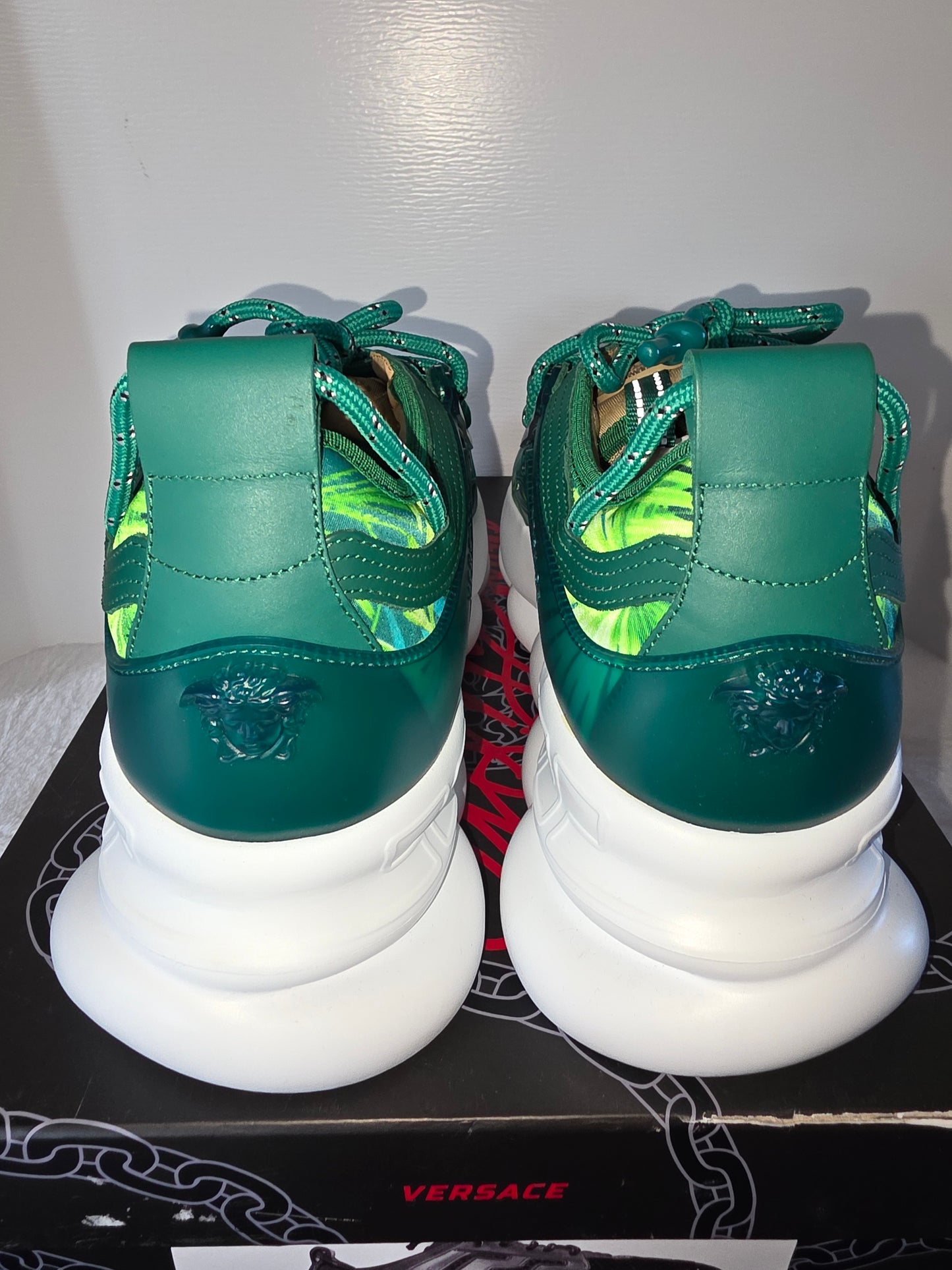 Concepts × Versace Chain Reaction M Leather Trainers