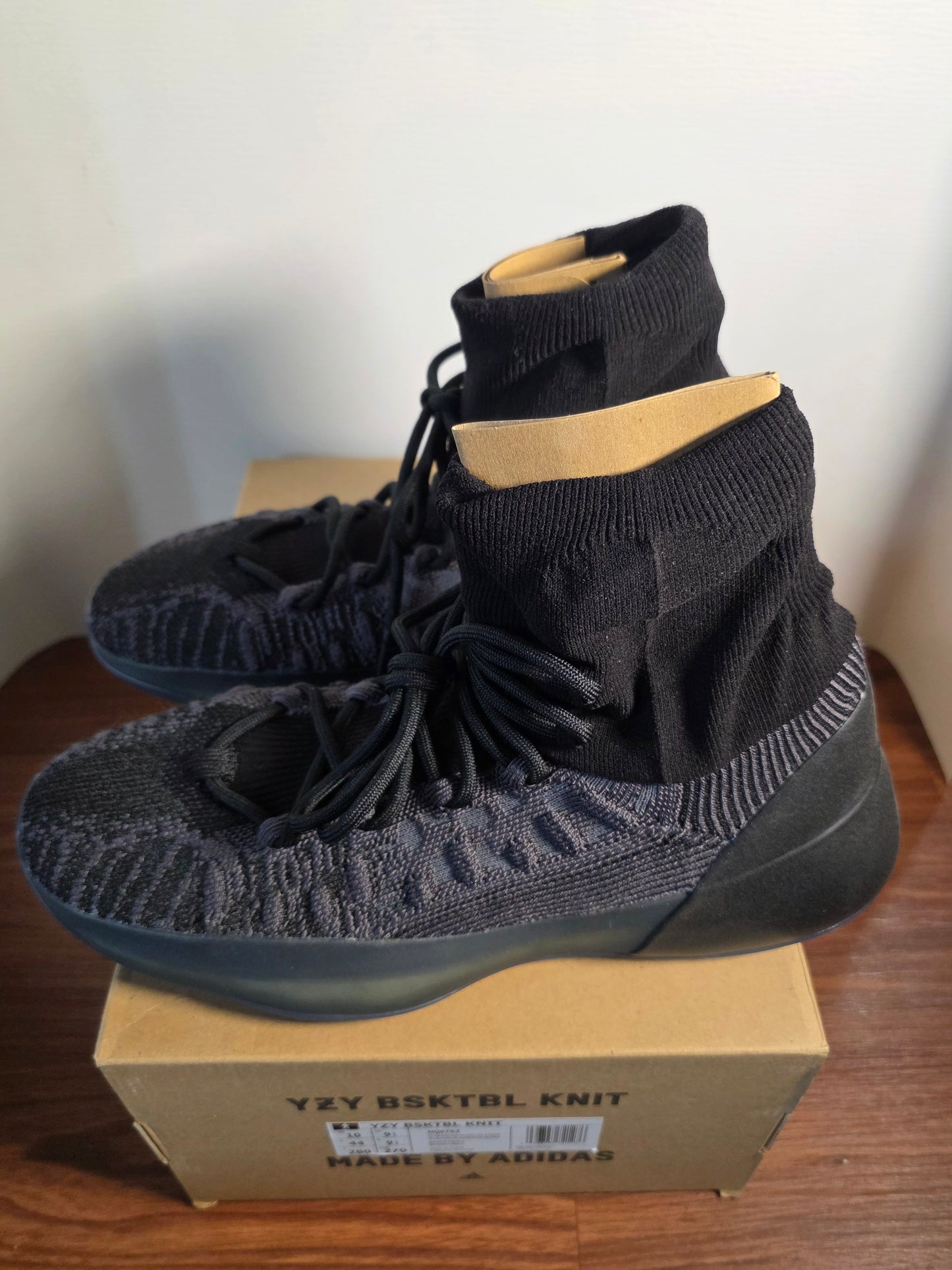 Yeezy Basketball Knit in Slate Onyx, (HQ6762) New with Box