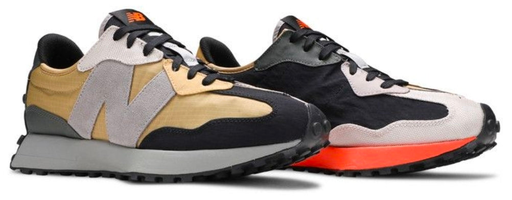 New Balance 327 Byzantine Gold Golden Poppy Mens Size 12