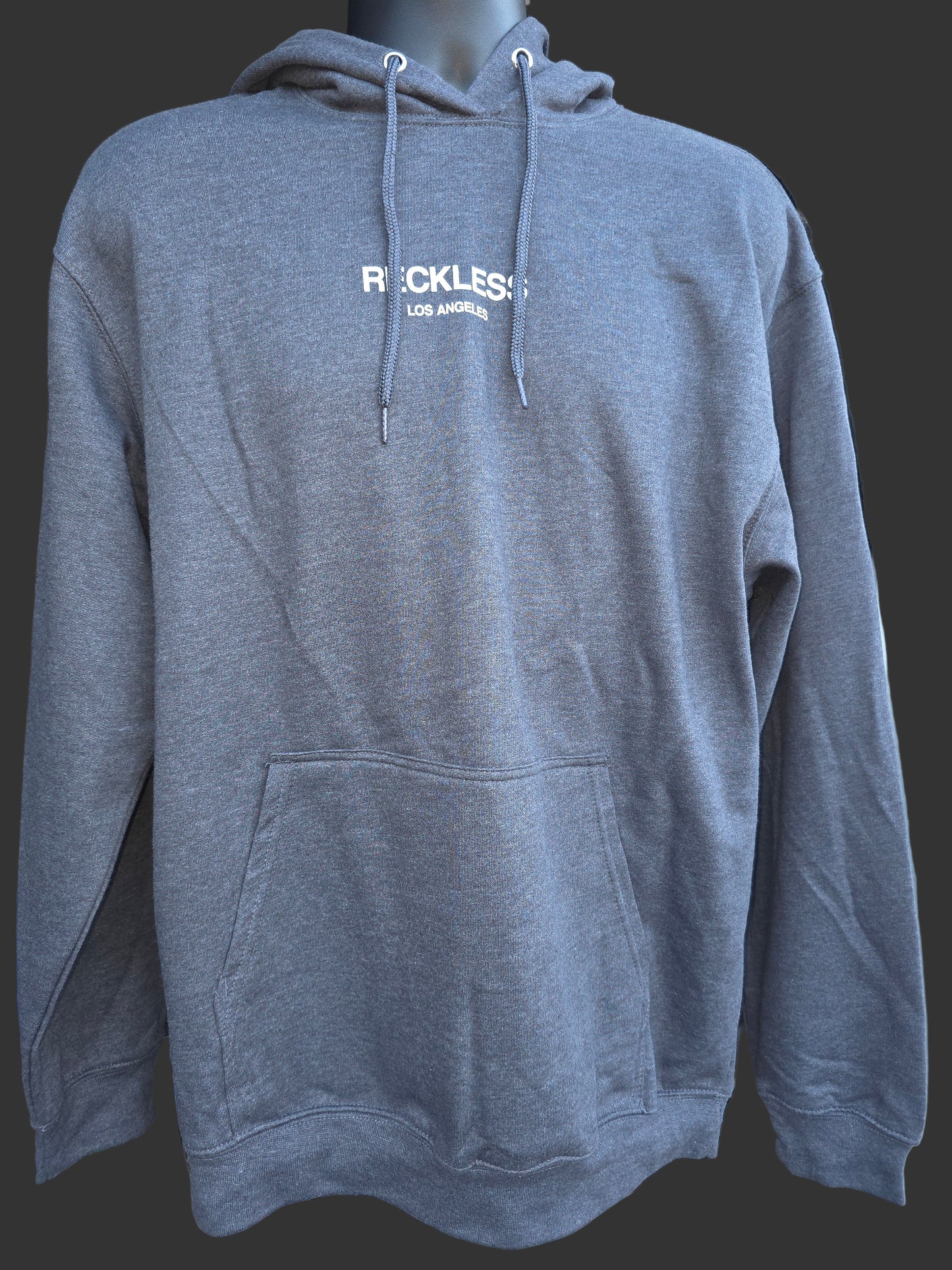 Young and Reckless Gray Pullover Hoodie Size Large