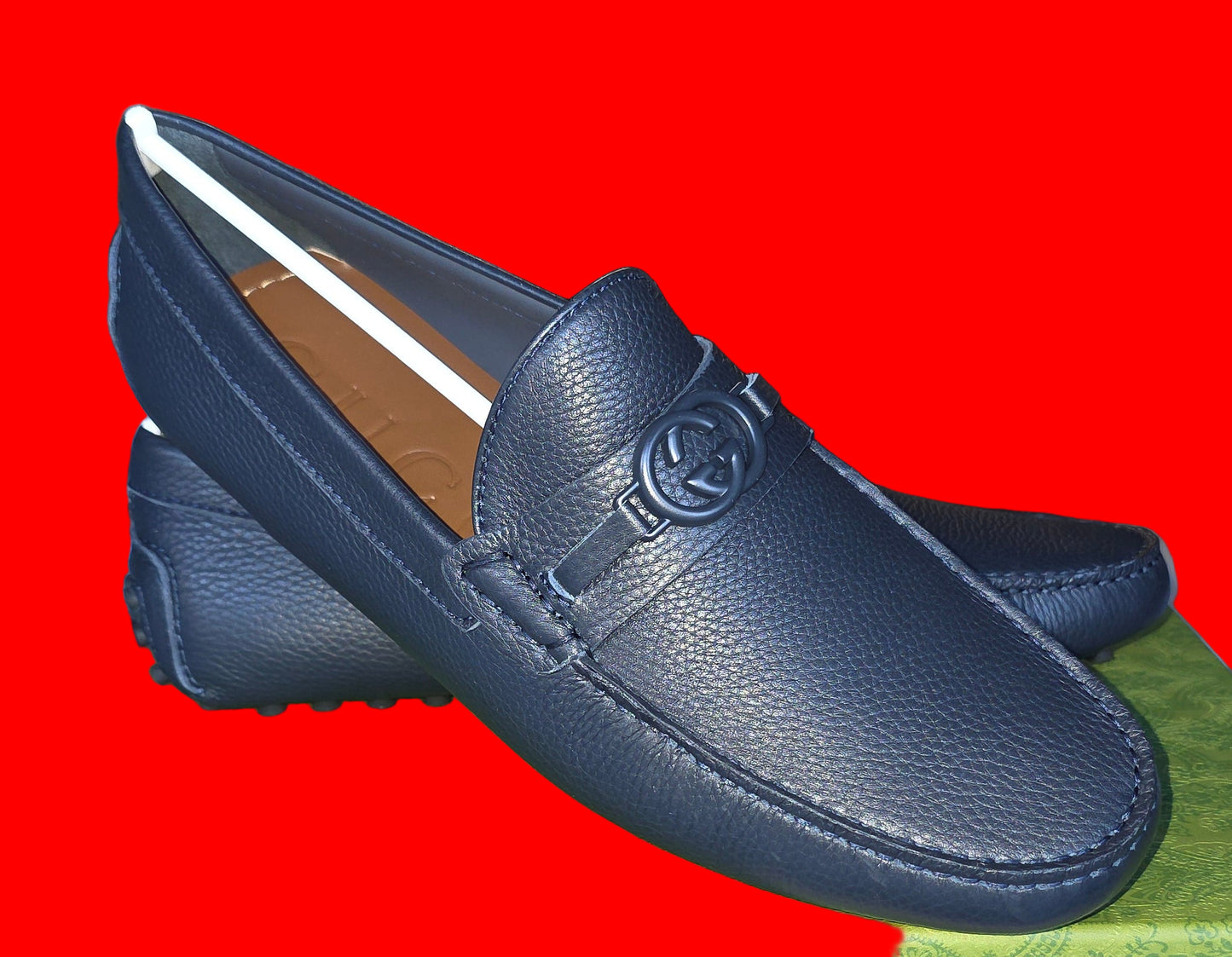 Men's driver with Horsebit "G" logo Mens Size 11