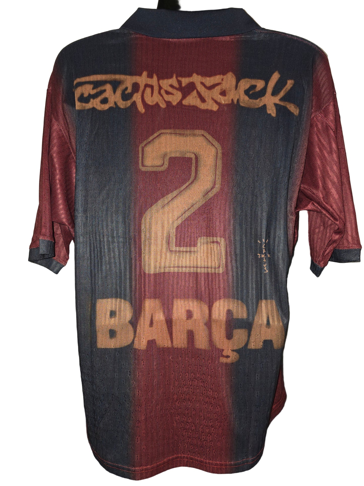 Cactus Jack x Nike x FC Barcelona Retro Jersey • Travis Scott Size Mens Large