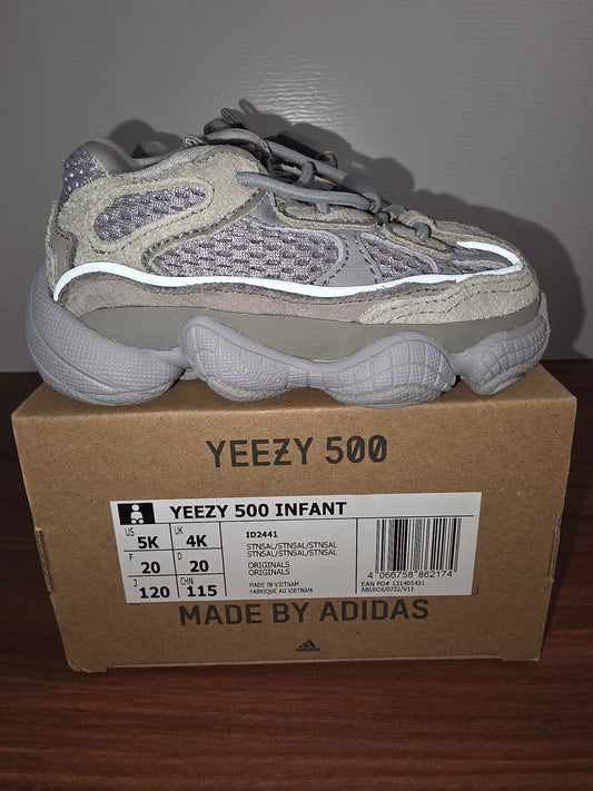Yeezy 500 Infant (ID2441) Stone Salt New with Box