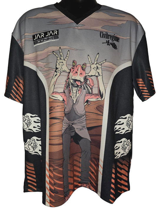 Men's Size Medium                  Civil Regime x Star Wars JarJar Binks Jersey RARE