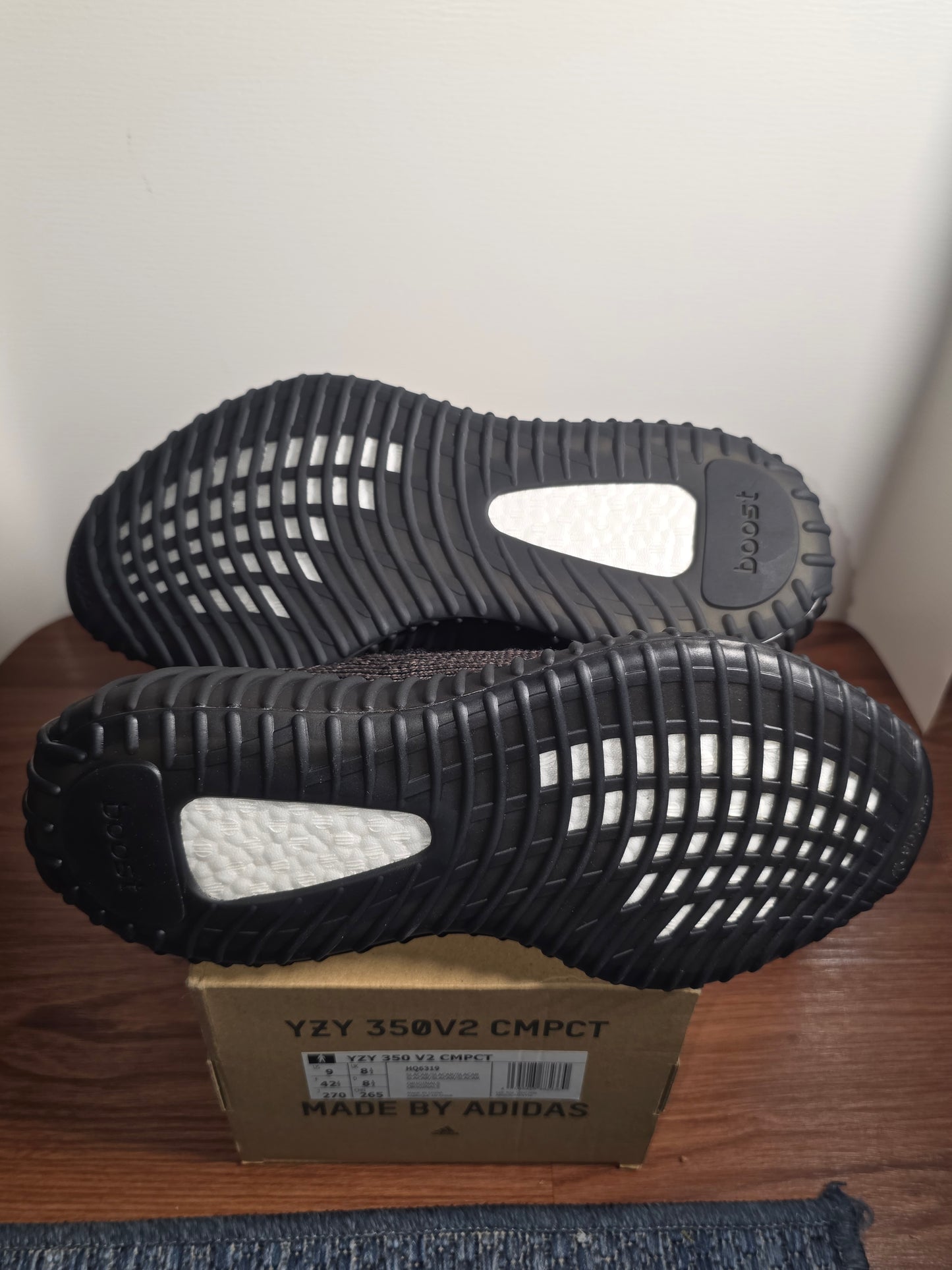 Yeezy 350V2 CMPCT Slate Carbon New with Box
