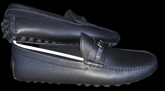 Gucci
Men's Havel Interlocking G Leather Drivers Black Size 11