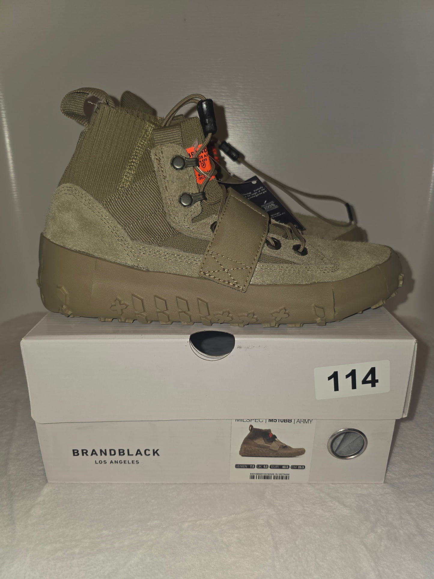 BrandBlack Los Angeles MILSPEC New with Bix, Unisex