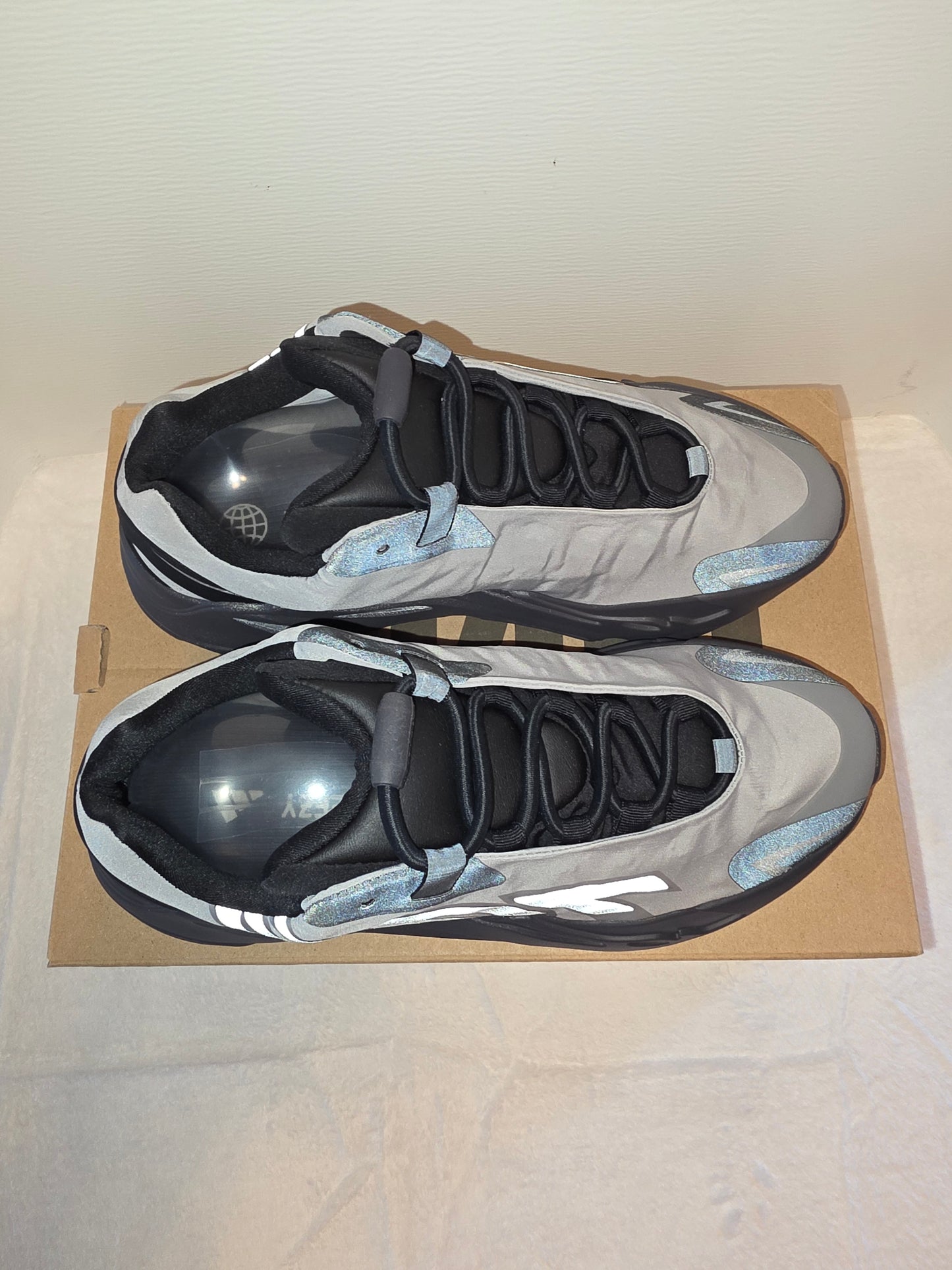 Yeezy 700 MNVN Colorway Metal (GW9524) Unisex New in Box, Slip On