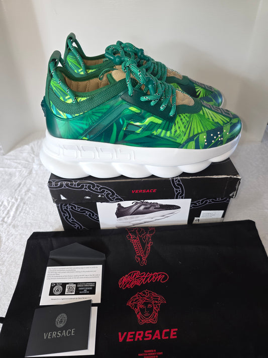 Concepts × Versace Chain Reaction M Leather Trainers