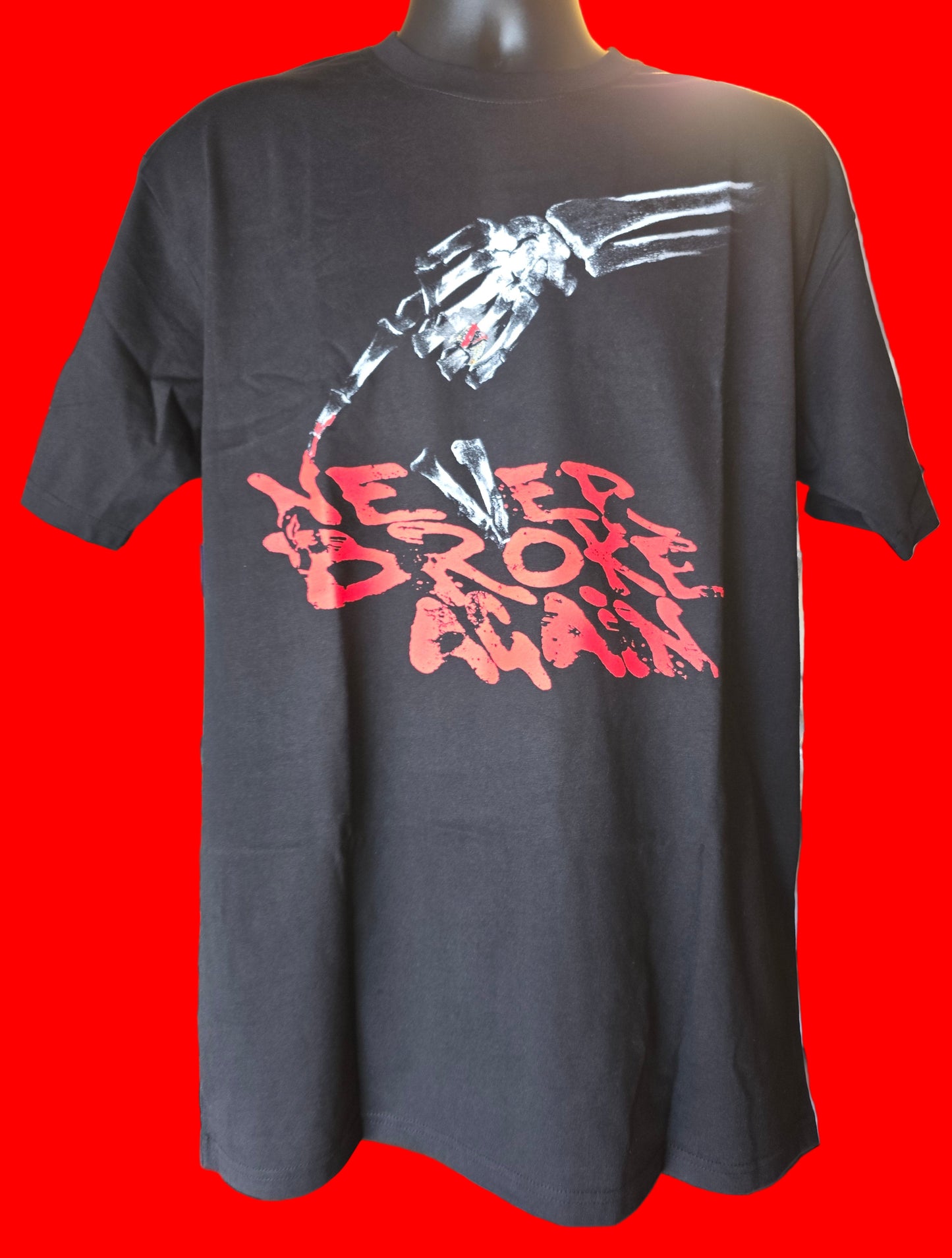 Vlone x NBA Youngboy Never Broke Again Bones T-shirt Mens Size Large