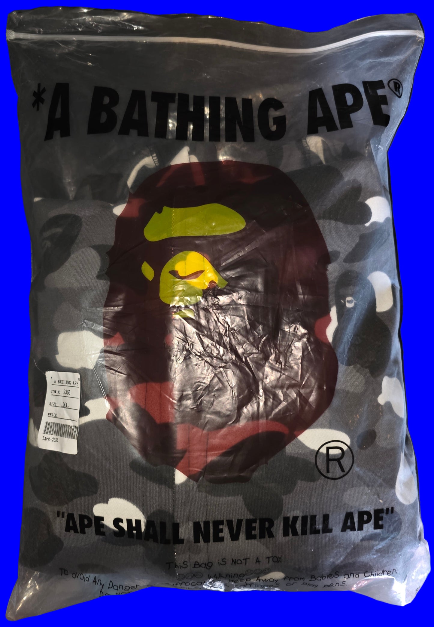 A Bathing Ape, Bape, Bape City Camo Shark full zip hoodie black,Fitted, Large, XL and 2XL