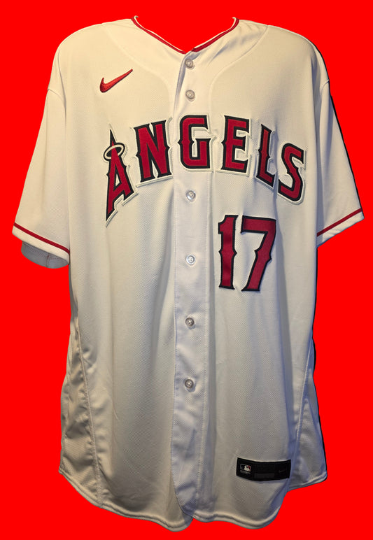 Nike Shohei Ohtani # 17 Los Angels Authentic (same as on field) Home Jersey  White Mens Size 52 (Retail 424.99)